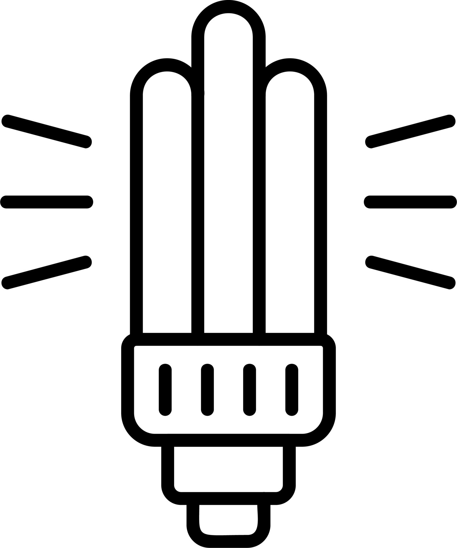 Fluorescent light vector icon 20323821 vector art at vecteezy