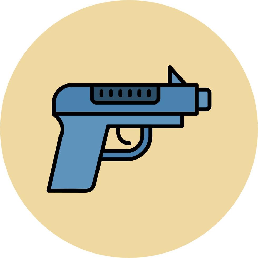 Pistol Vector Icon