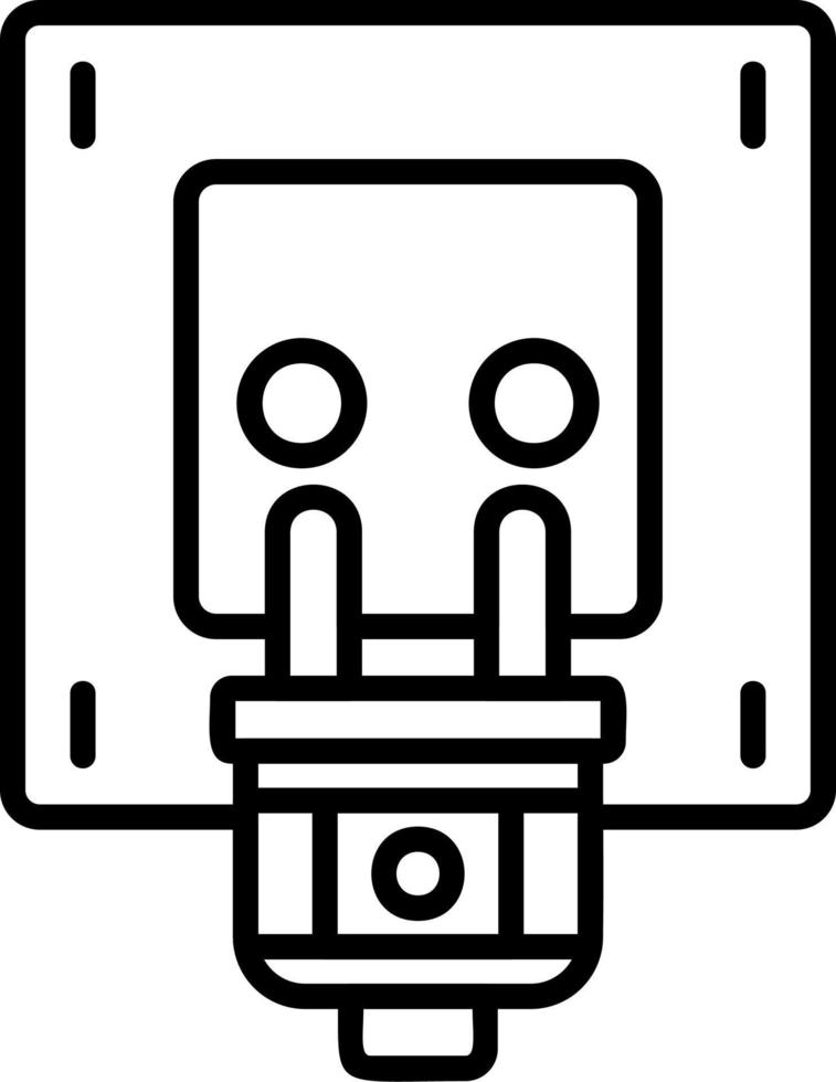 desenchufado vector icono