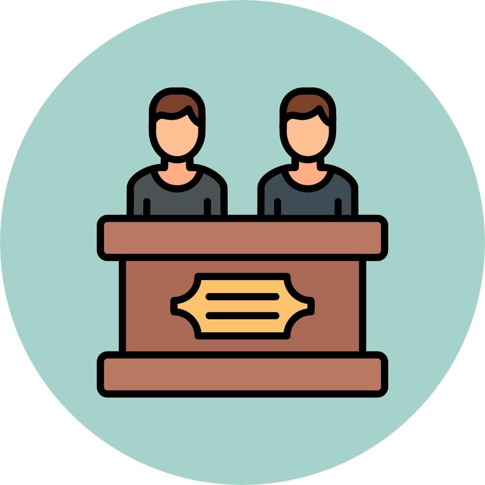 Jury Vector Icon