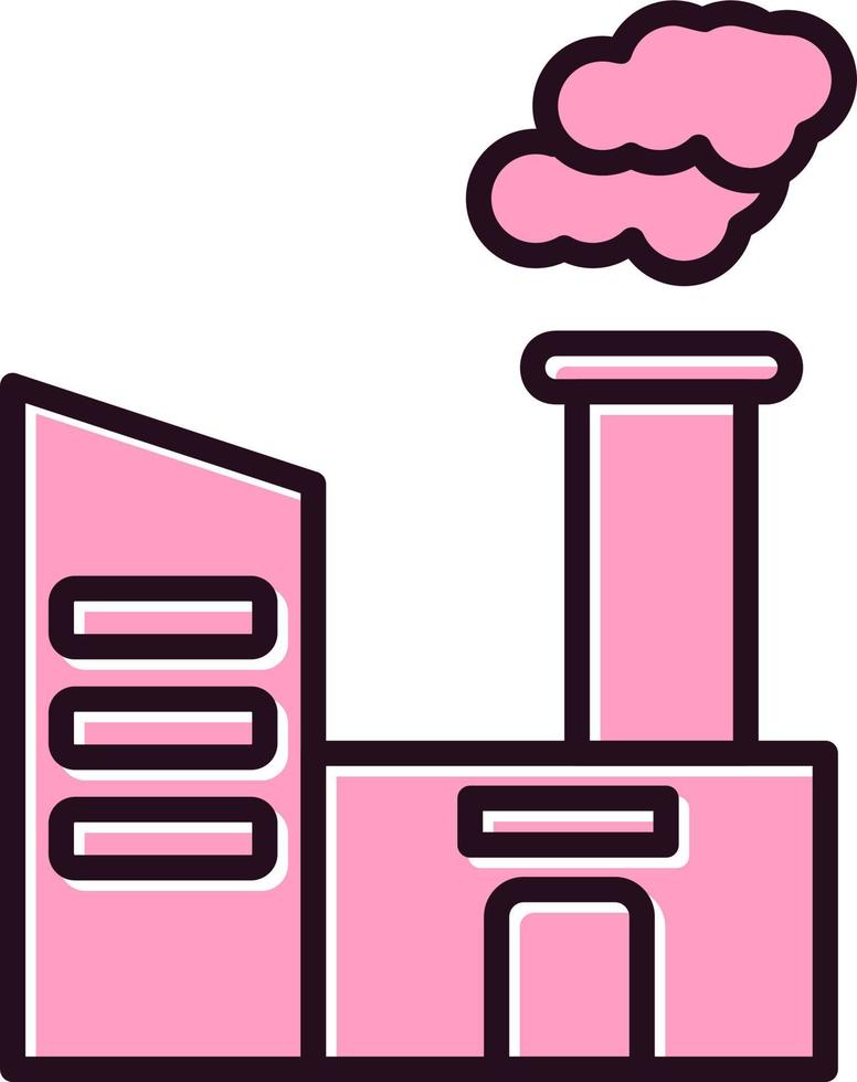 Factory Vector Icon