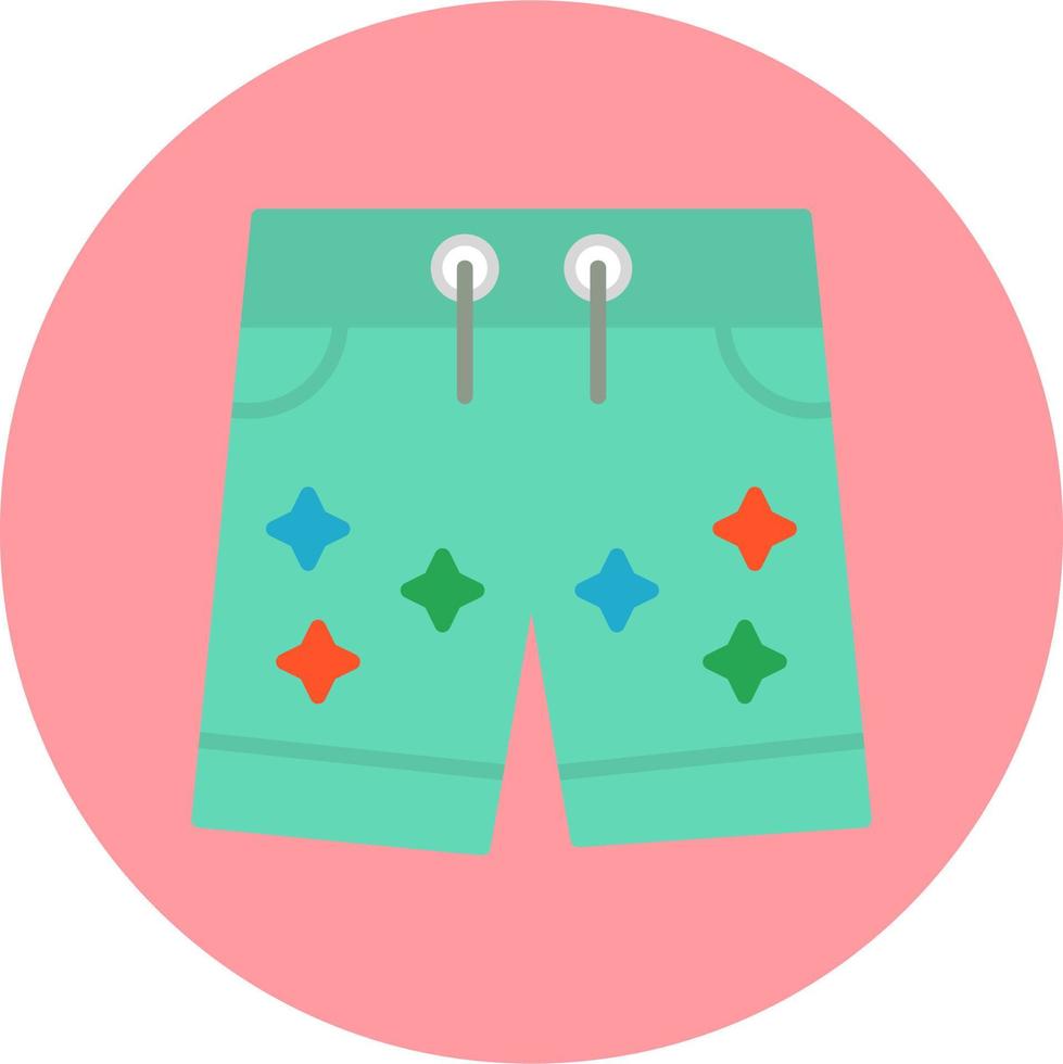 Swim Shorts Vector Icon