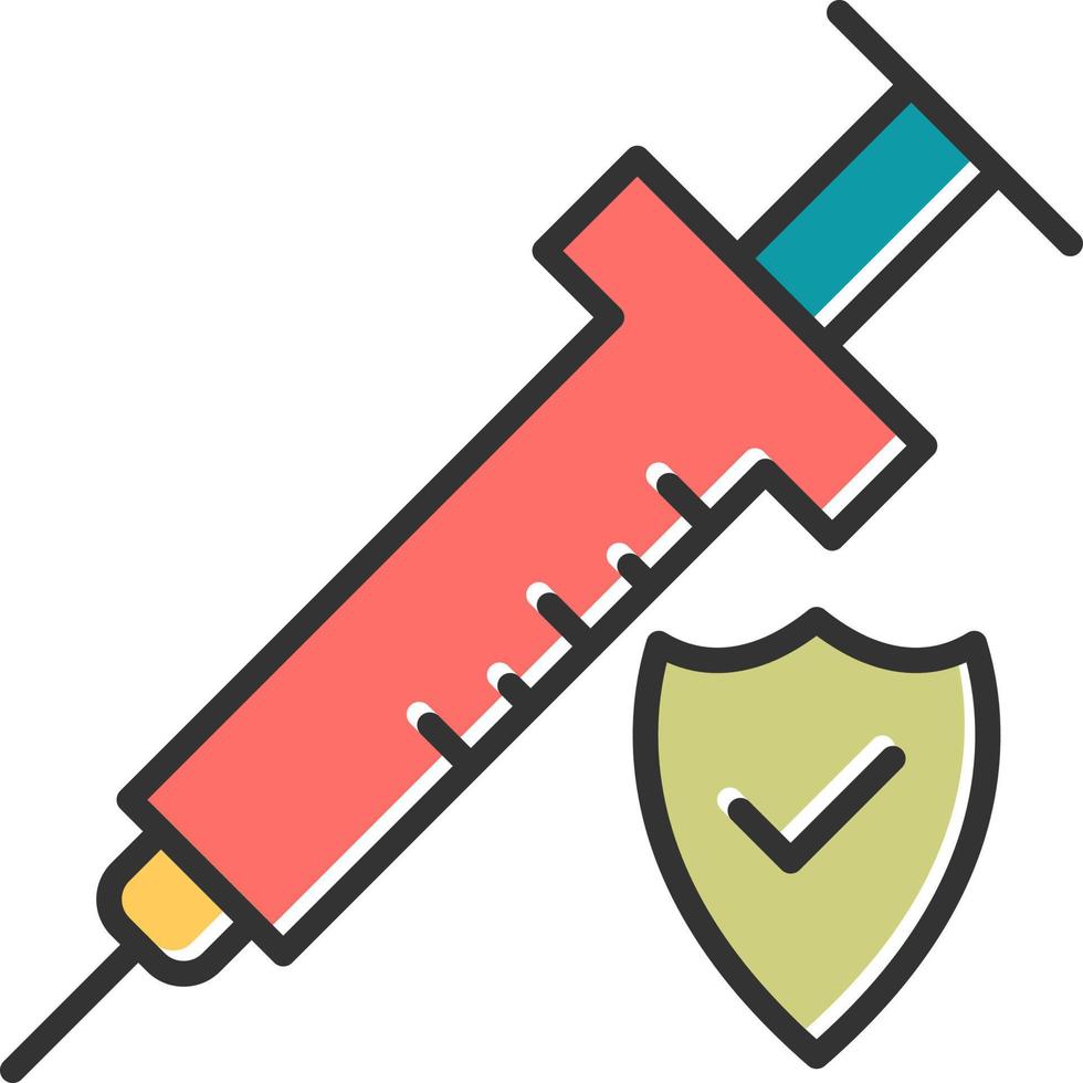 Vaccination Done Vector Icon