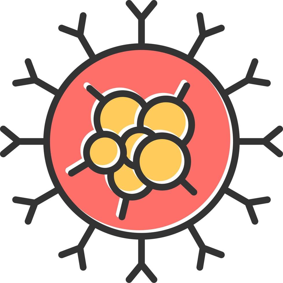 Cancer Cell Vector Icon