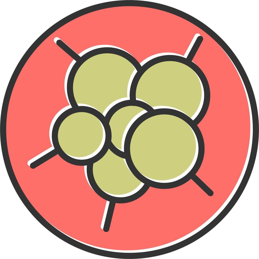 Cancer virus Vector Icon