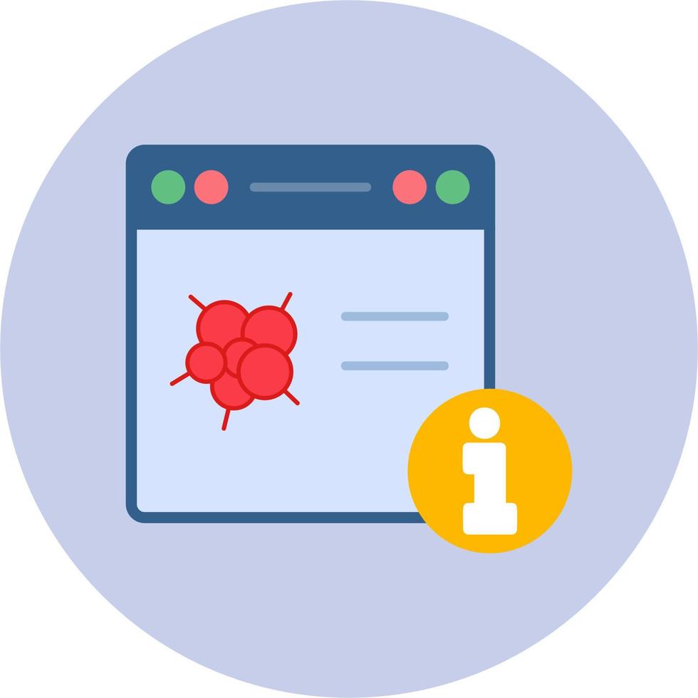 Online Information Vector Icon