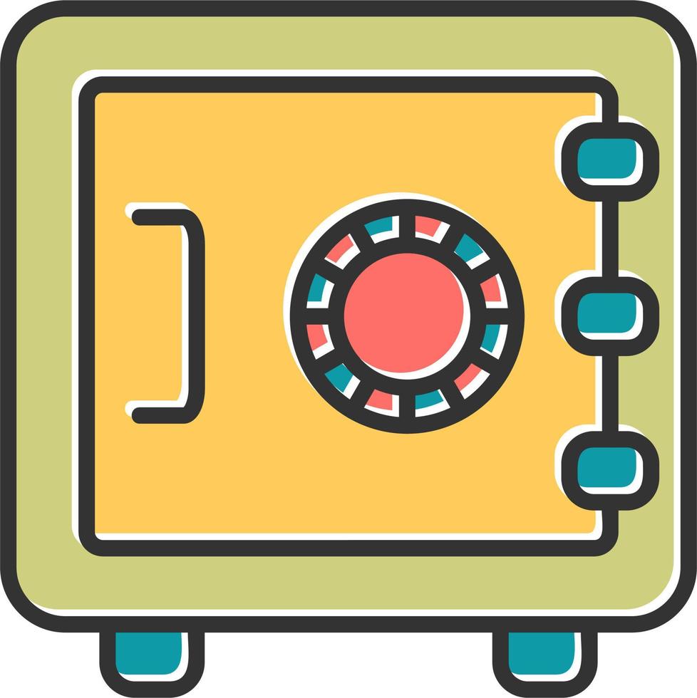 Safe Vector Icon