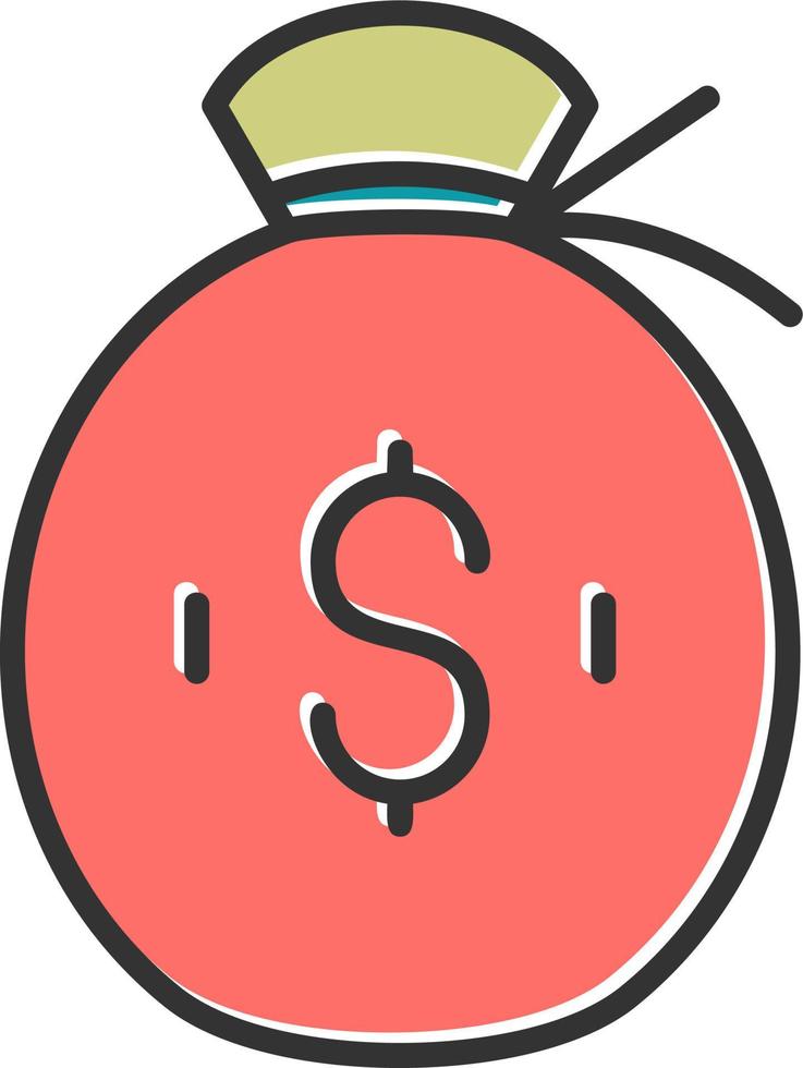 Money bag Vector Icon