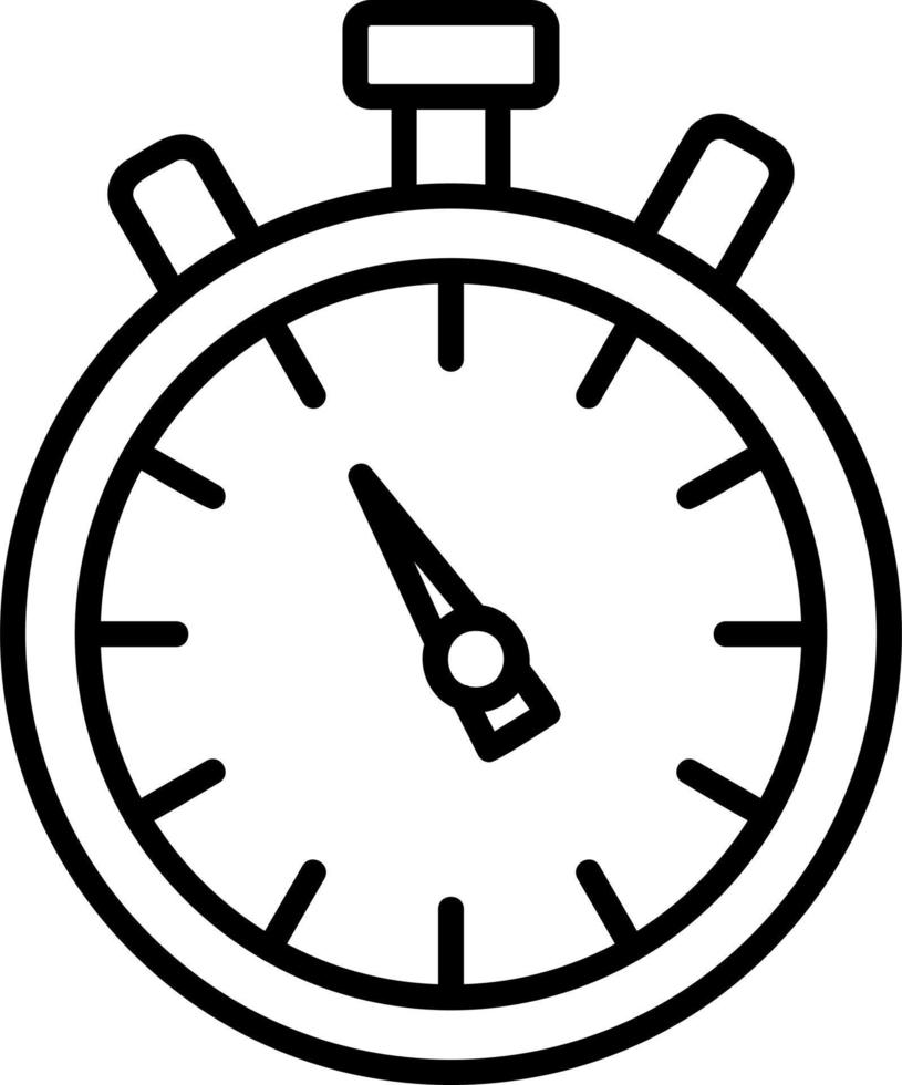 Stopwatch Vector Icon