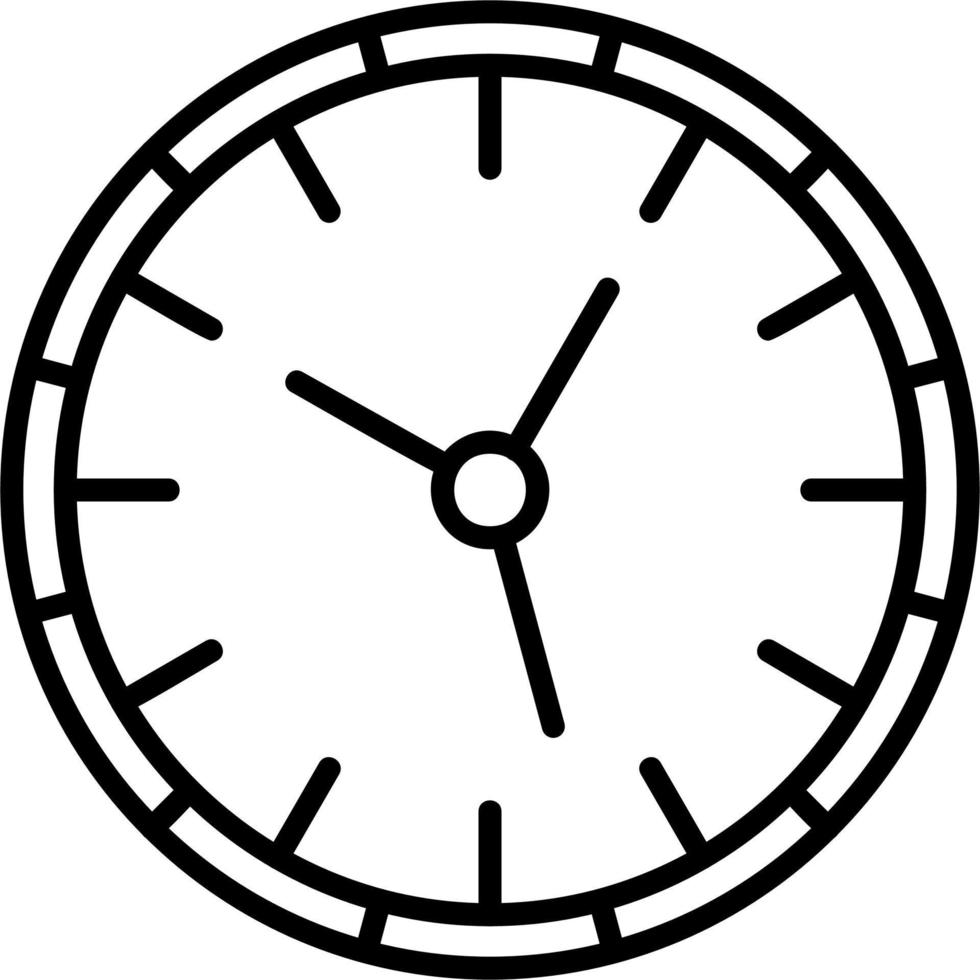 icono de vector de reloj