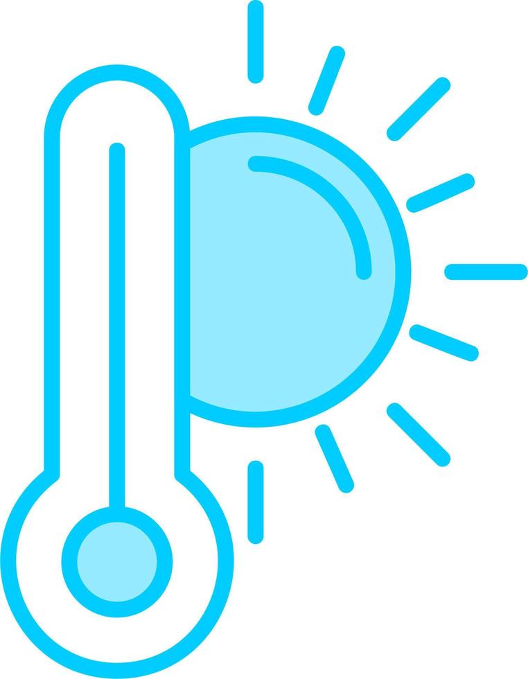 High Temperature Vector Icon