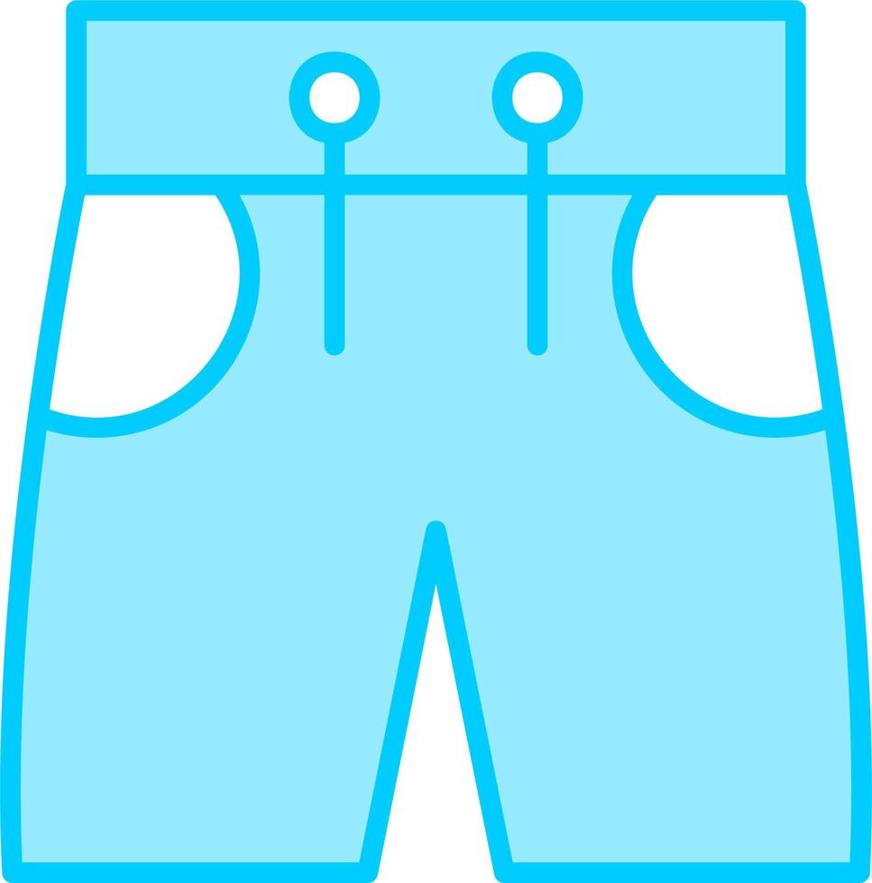 Swimsuit Shorts Vector Icon