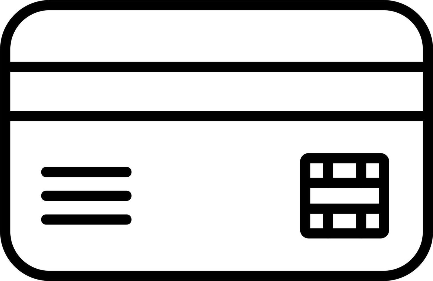 Credit Card Vector Icon