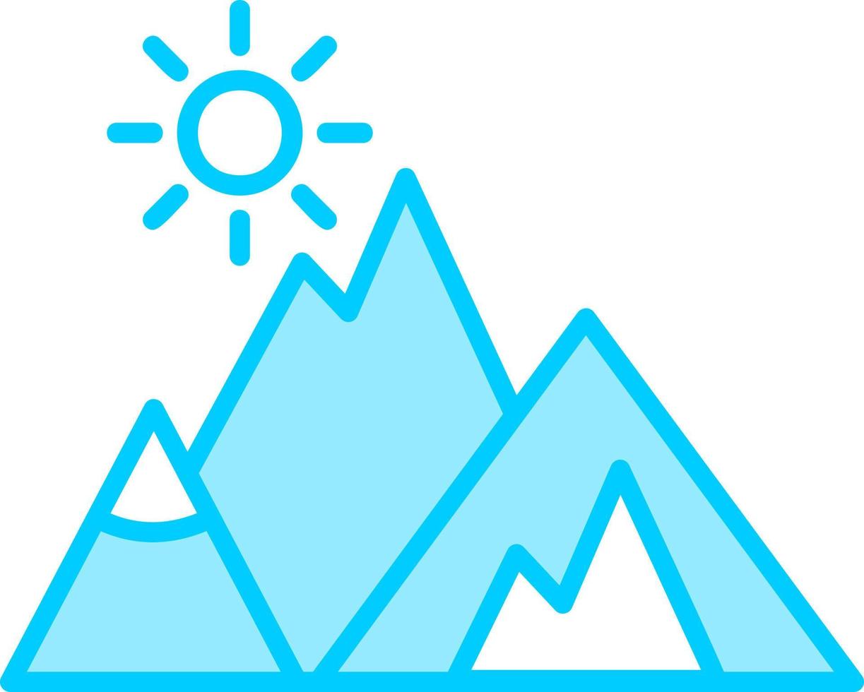 Mountain Vector Icon