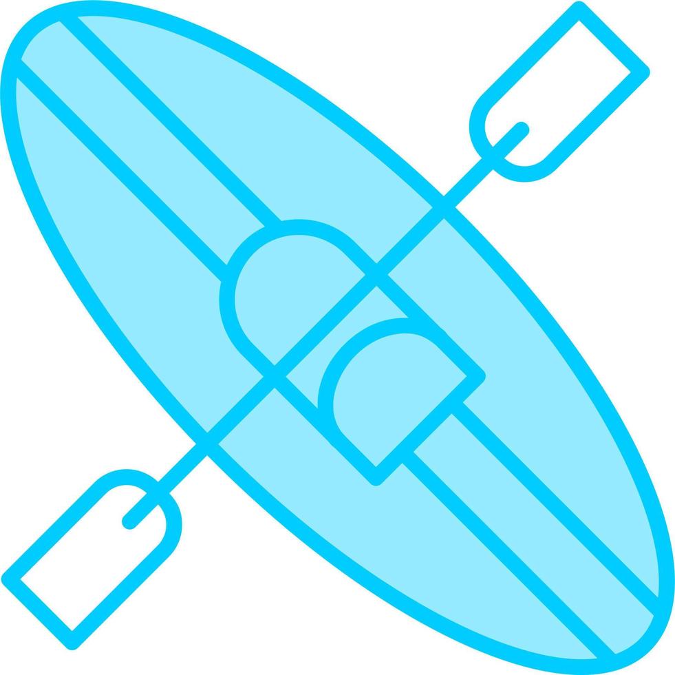 Kayak Vector Icon