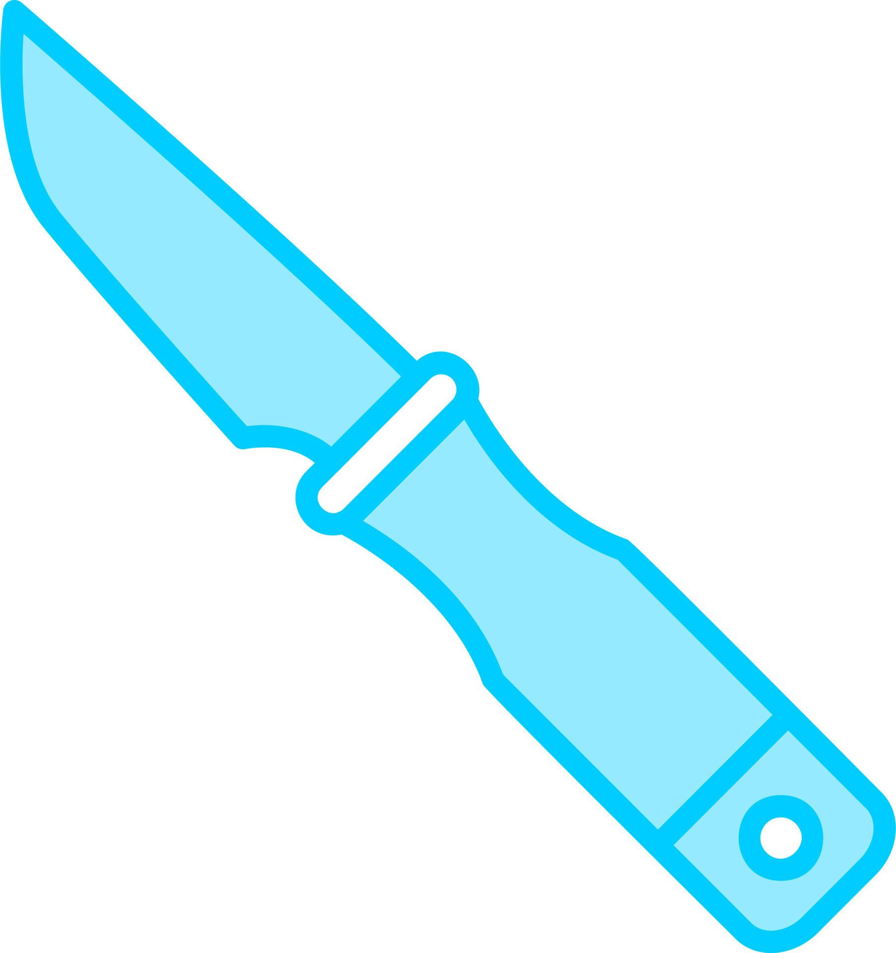 Knife Blade Vector Icon 20325428 Vector Art at Vecteezy