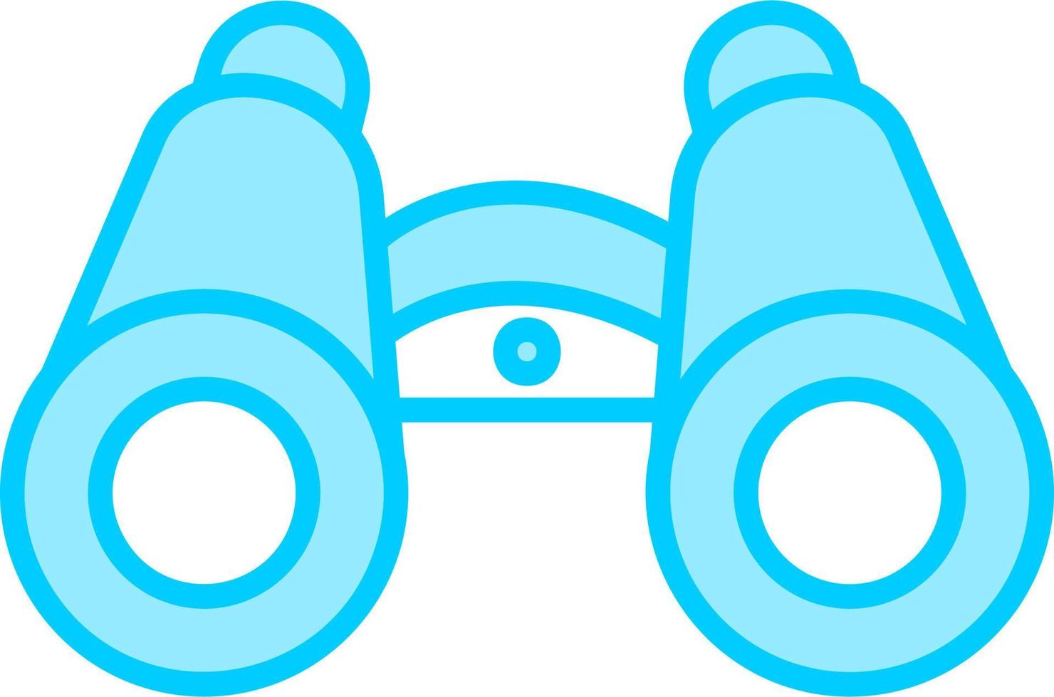 Binocular Vector Icon