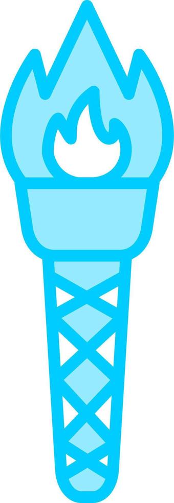 Torch Vector Icon
