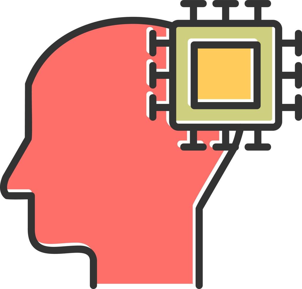 Artificial Intelligence Vector Icon