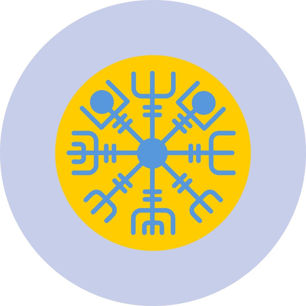 Viking Coin Vector Icon