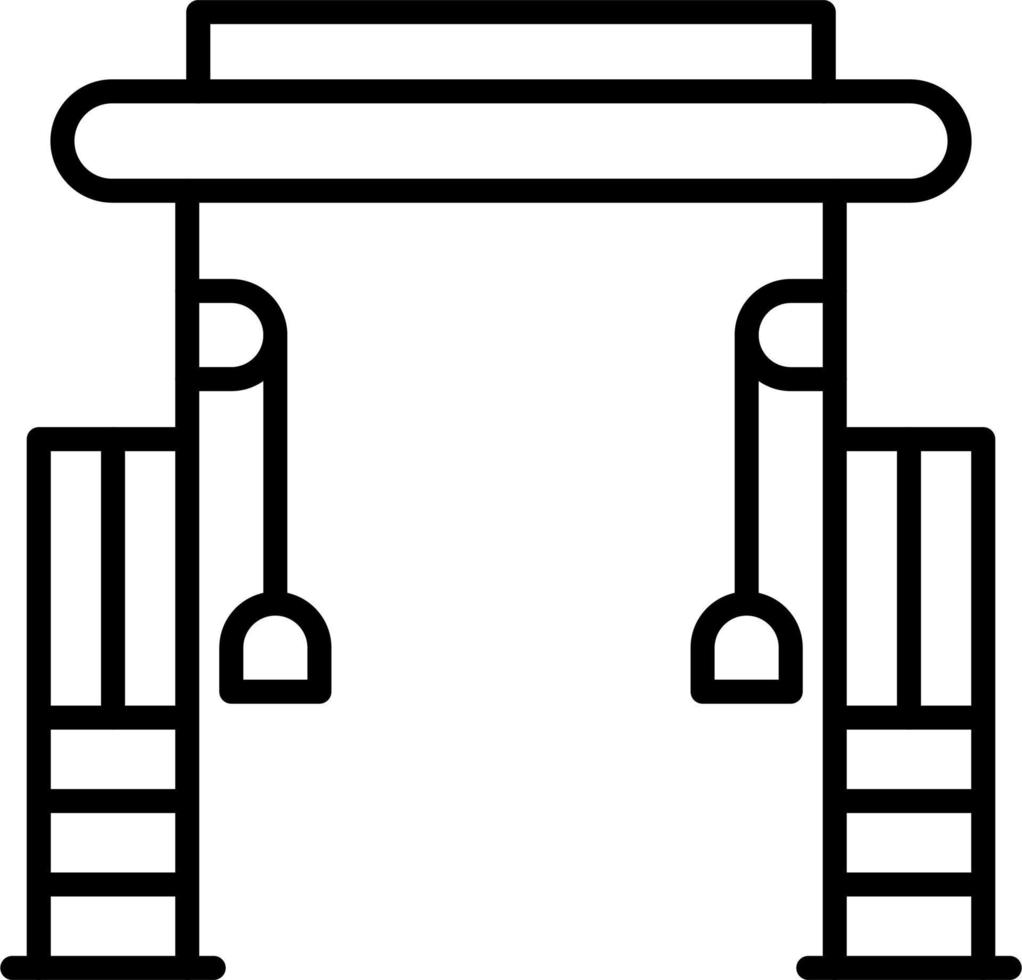 Cable Crossover Vector Icon