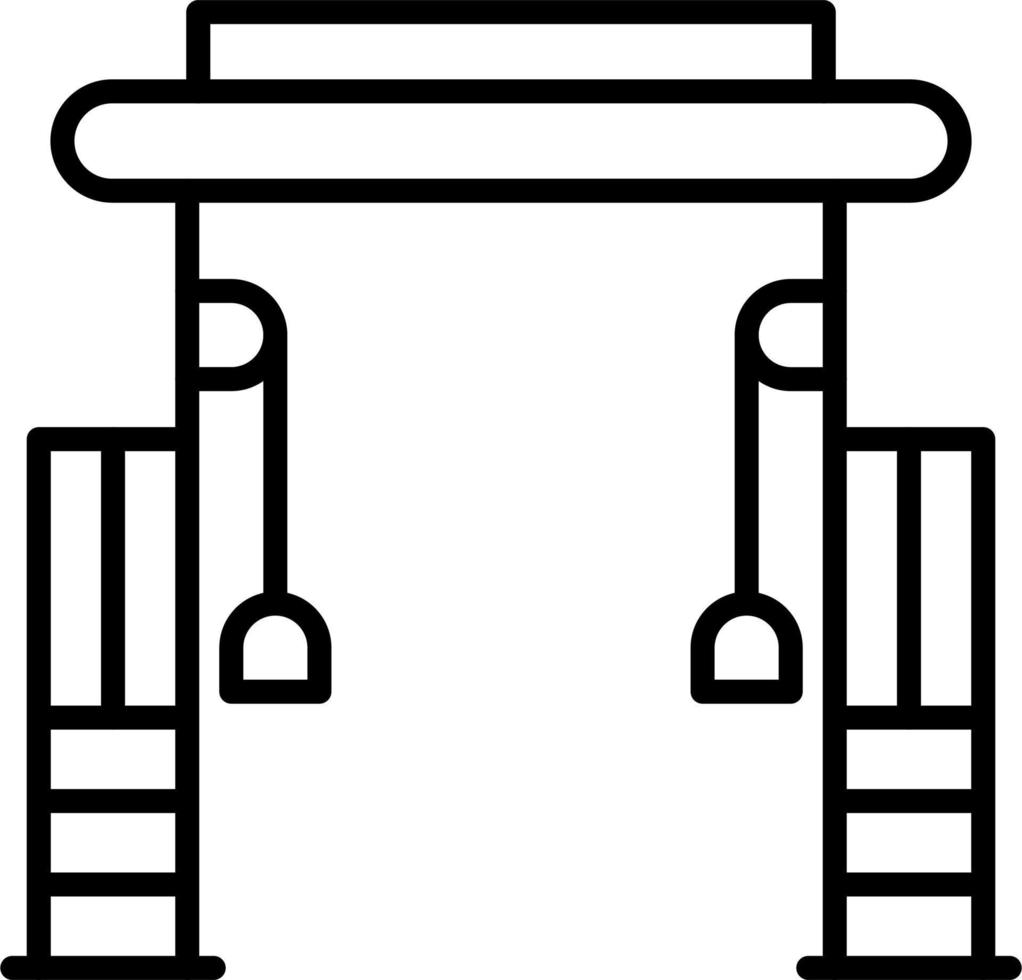 cable Transversal vector icono