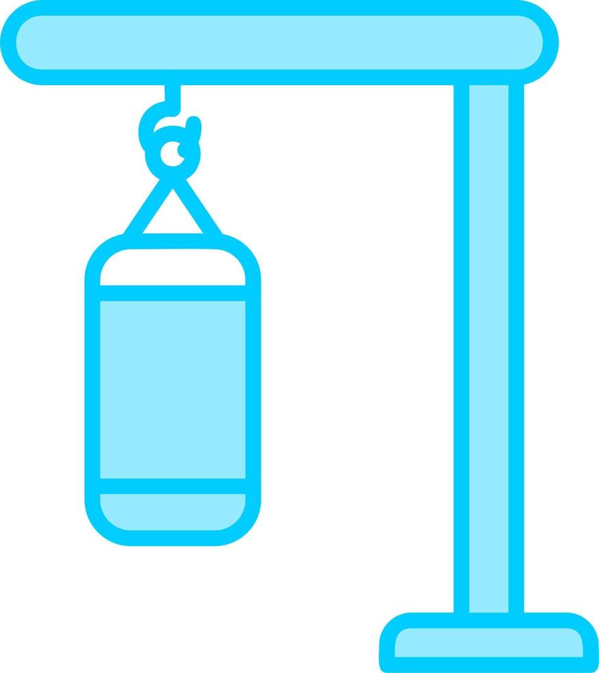 Boxing Bag Vector Icon