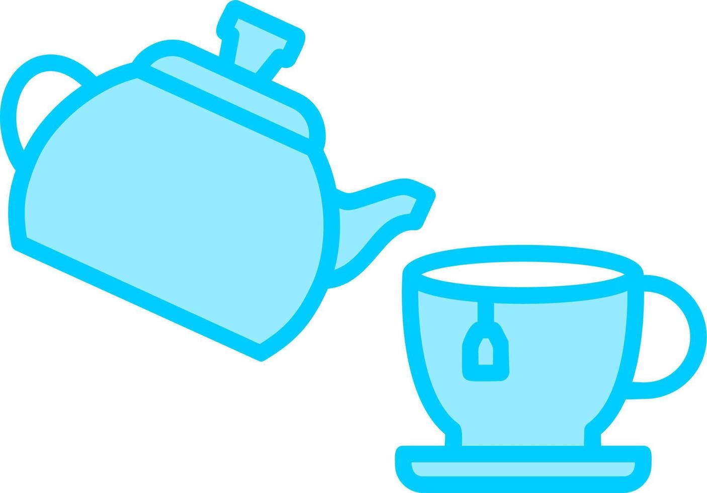 Tea Pot Vector Icon