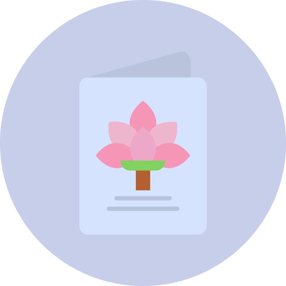 Greeting Card Vector Icon