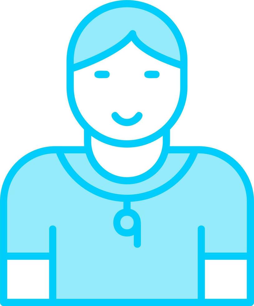 Gym Trainer Vector Icon