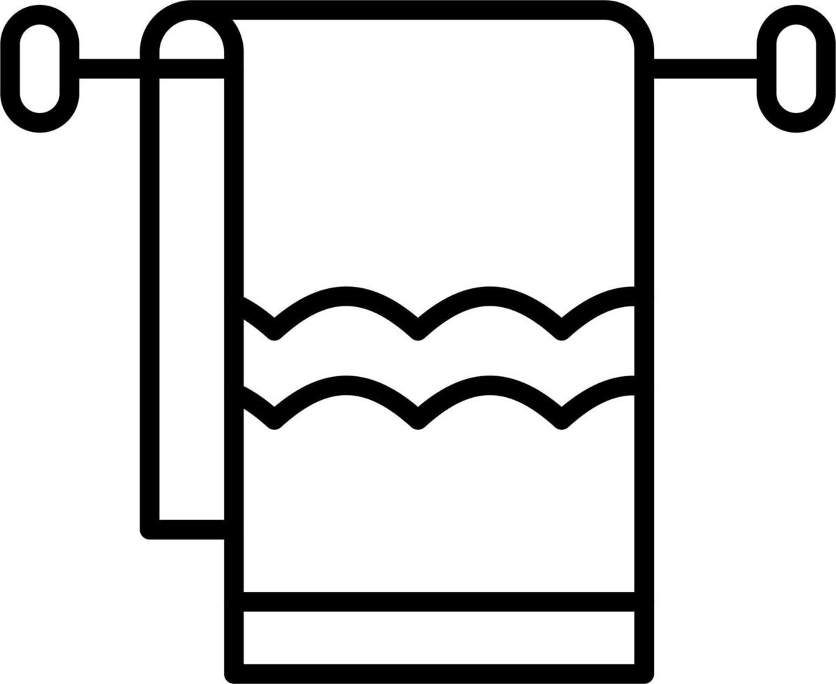 Towel Vector Icon