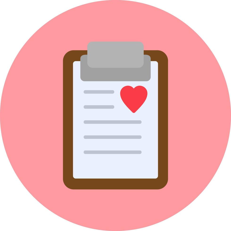 Health Report Vector Icon