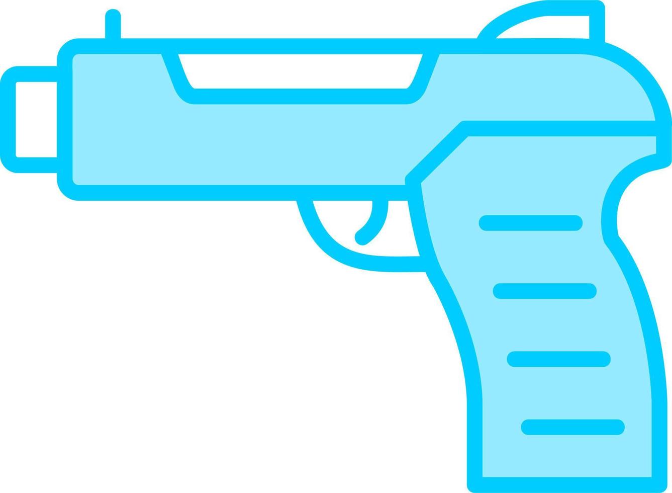 icono de vector de pistola