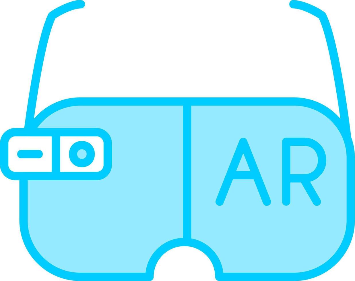 Ar Glasses Vector Icon