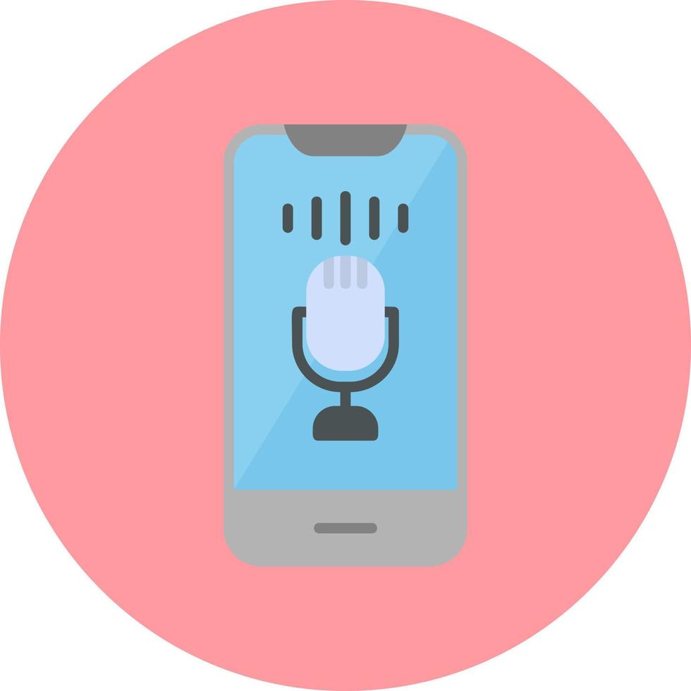 Voice Control Vector Icon