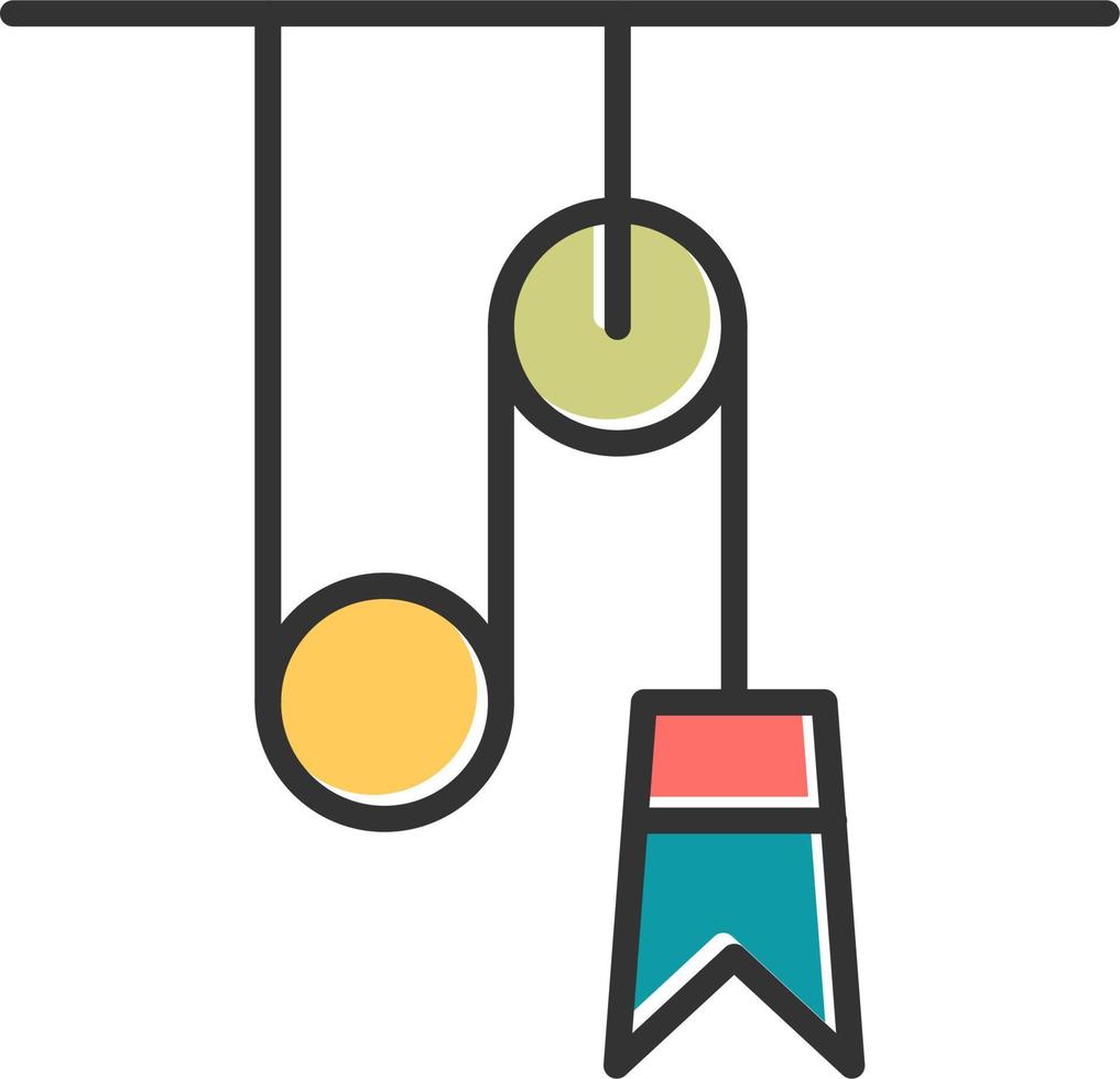 Pulley Vector Icon