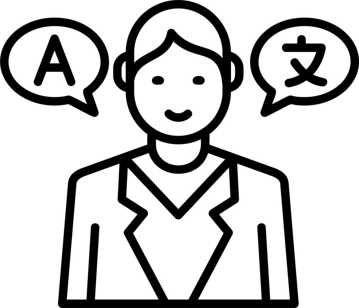 Translator Vector Icon