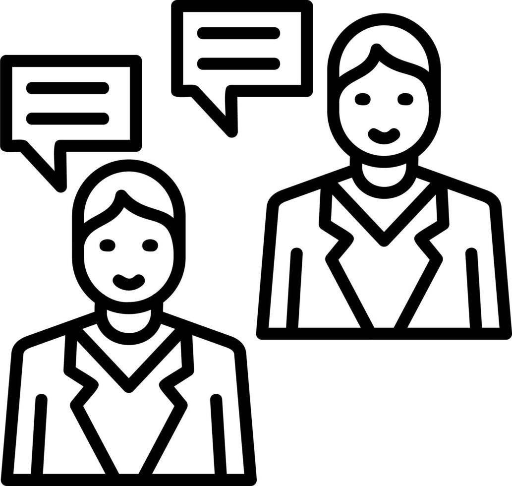 Consulting Vector Icon