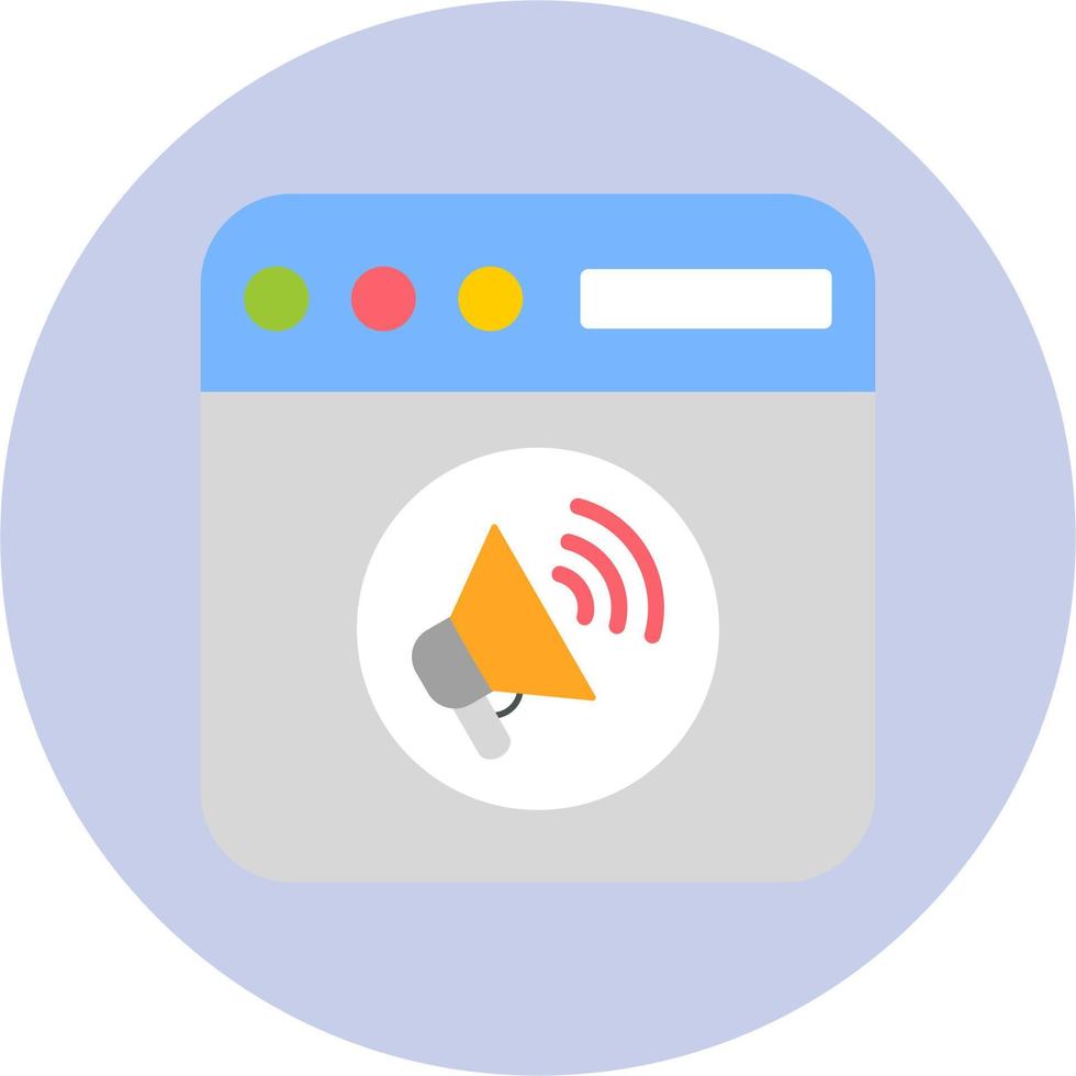 Online Marketing Vector Icon