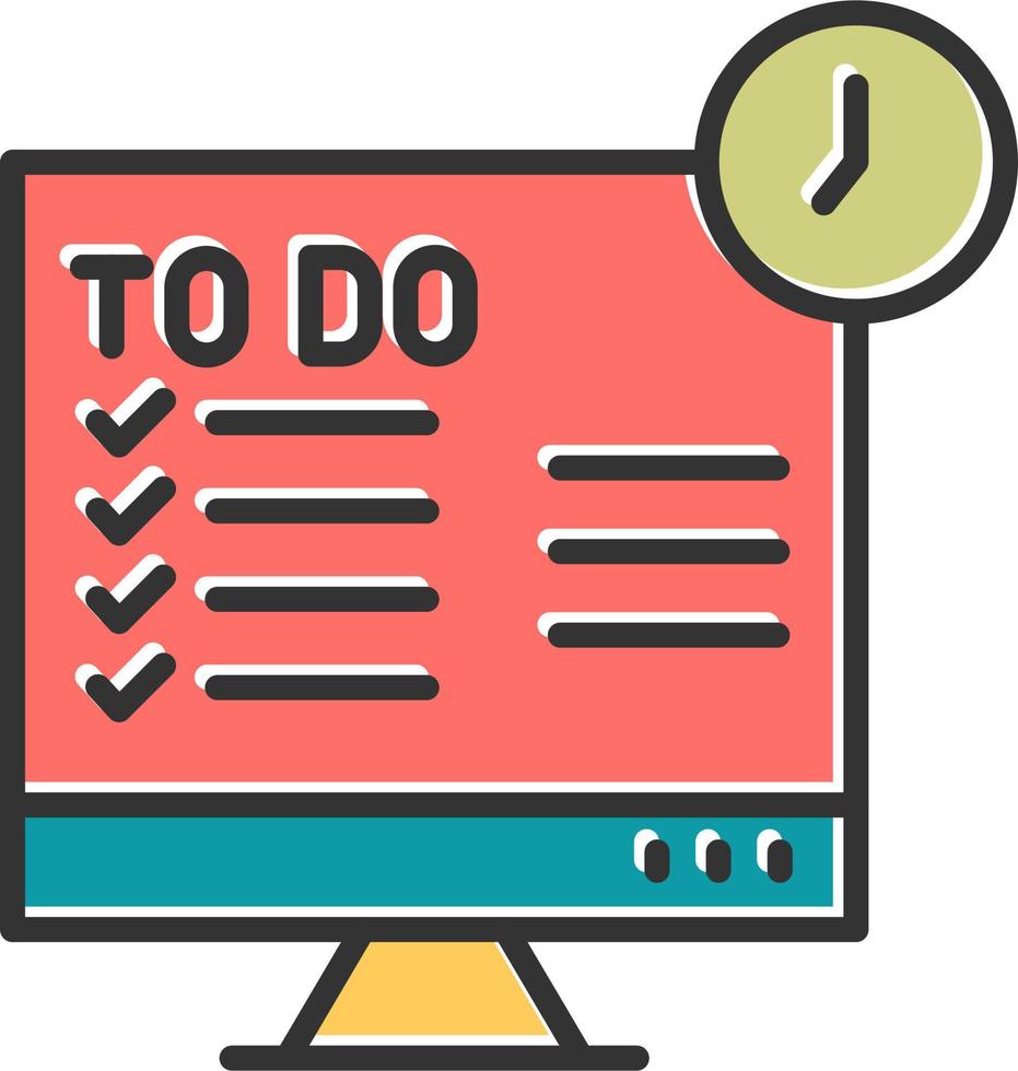 Deadline Vector Icon