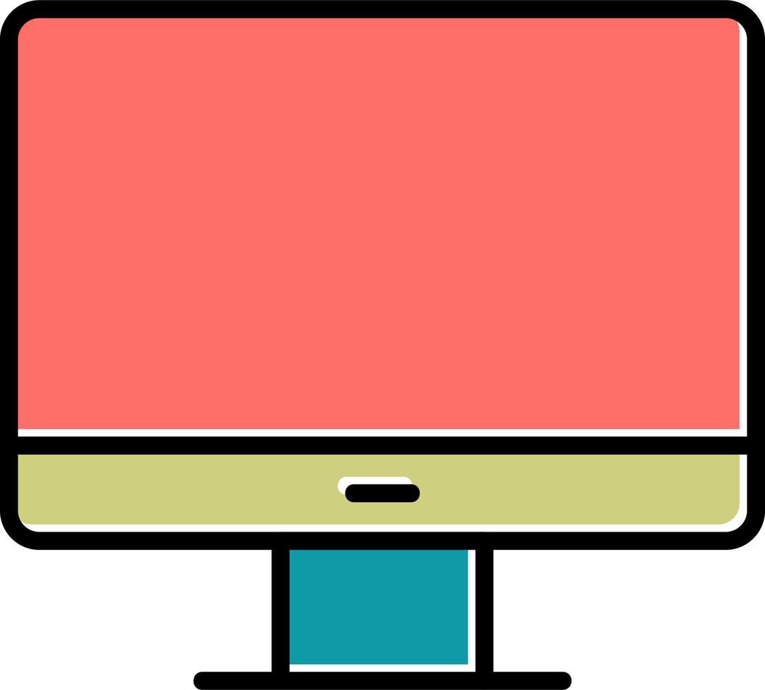 Desktop Vector Icon
