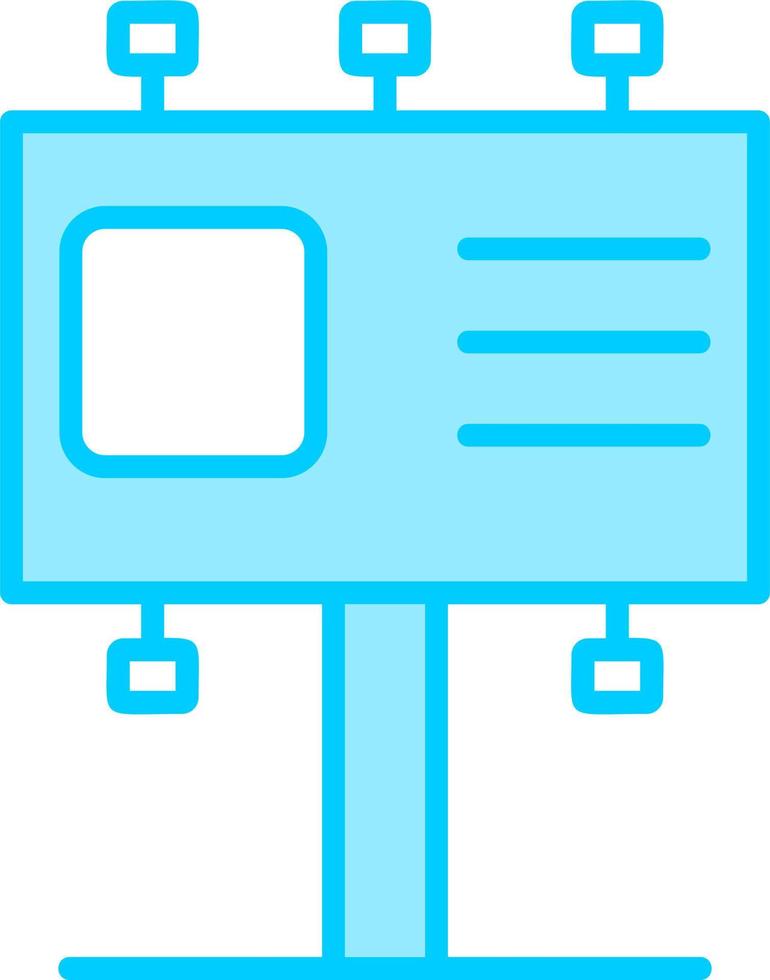 Billboard Vector Icon