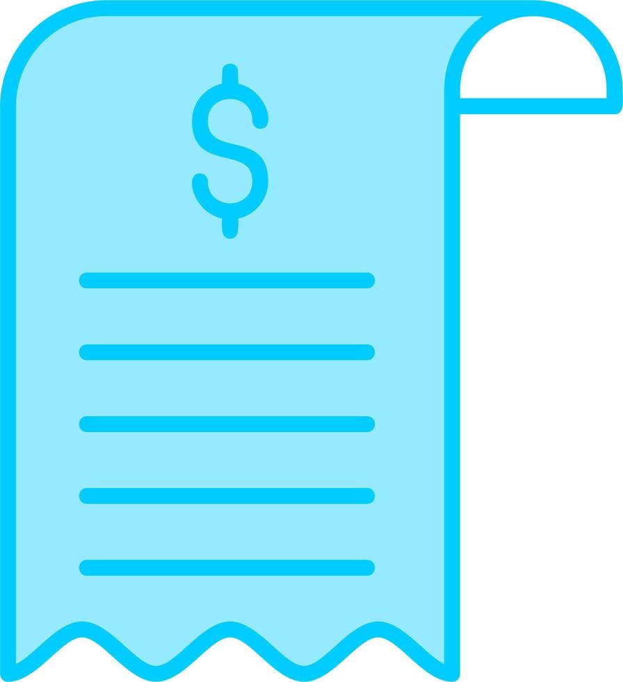 Bill Vector Icon