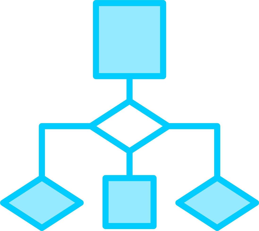 Flow Chart Vector Icon 20326267 Vector Art at Vecteezy