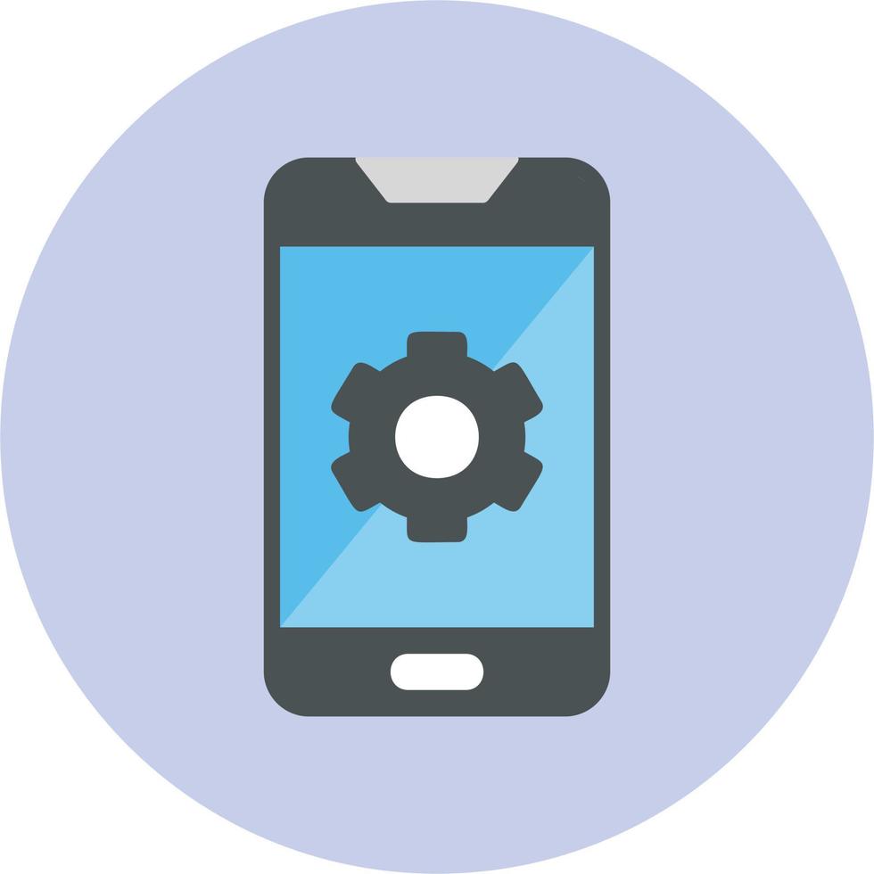 Mobile Settings Vector Icon