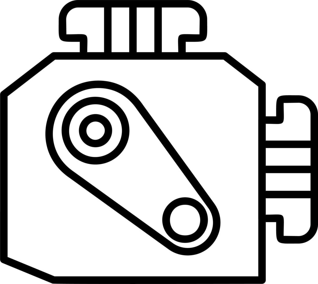 Car Engine Vector Icon