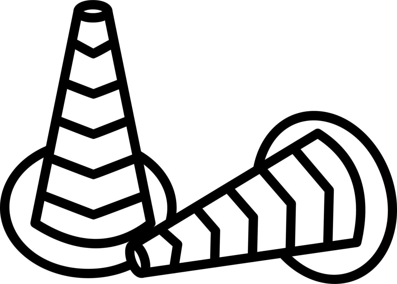 Traffic Cone Vector Icon 20326449 Vector Art at Vecteezy