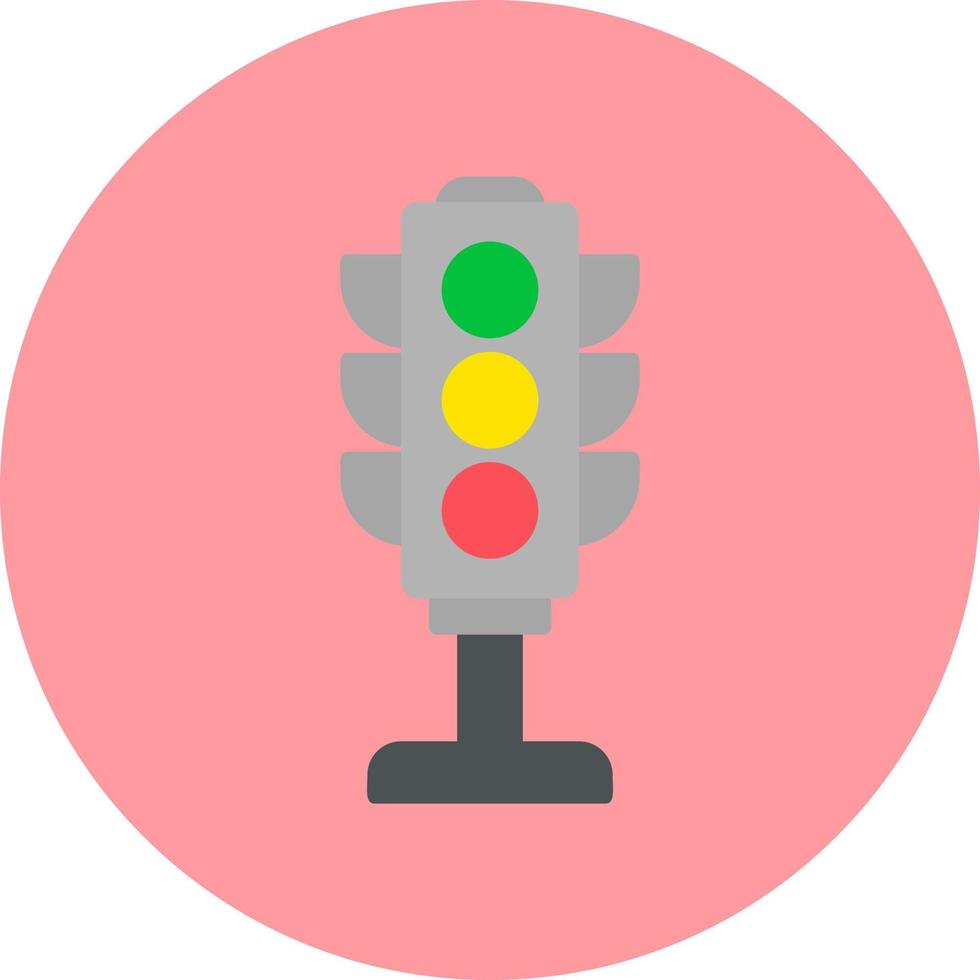 Traffic Lights Vector Icon