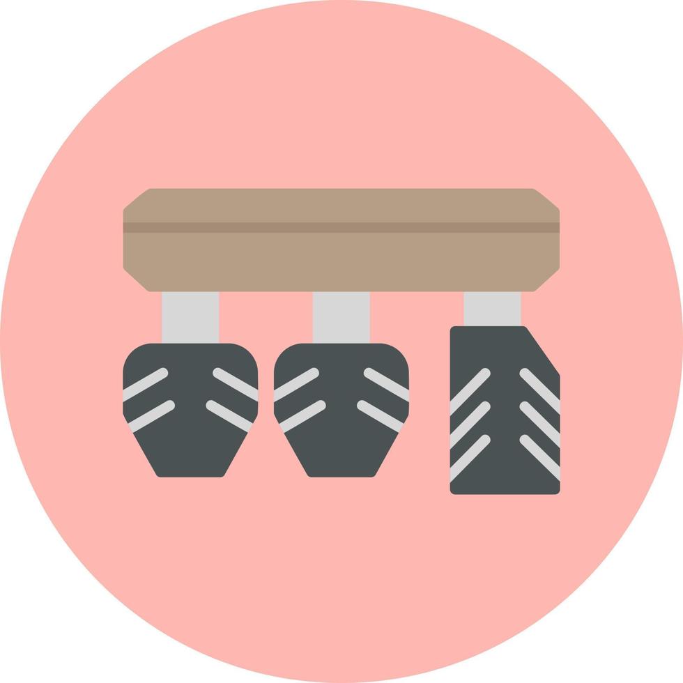 Pedals Car Vector Icon