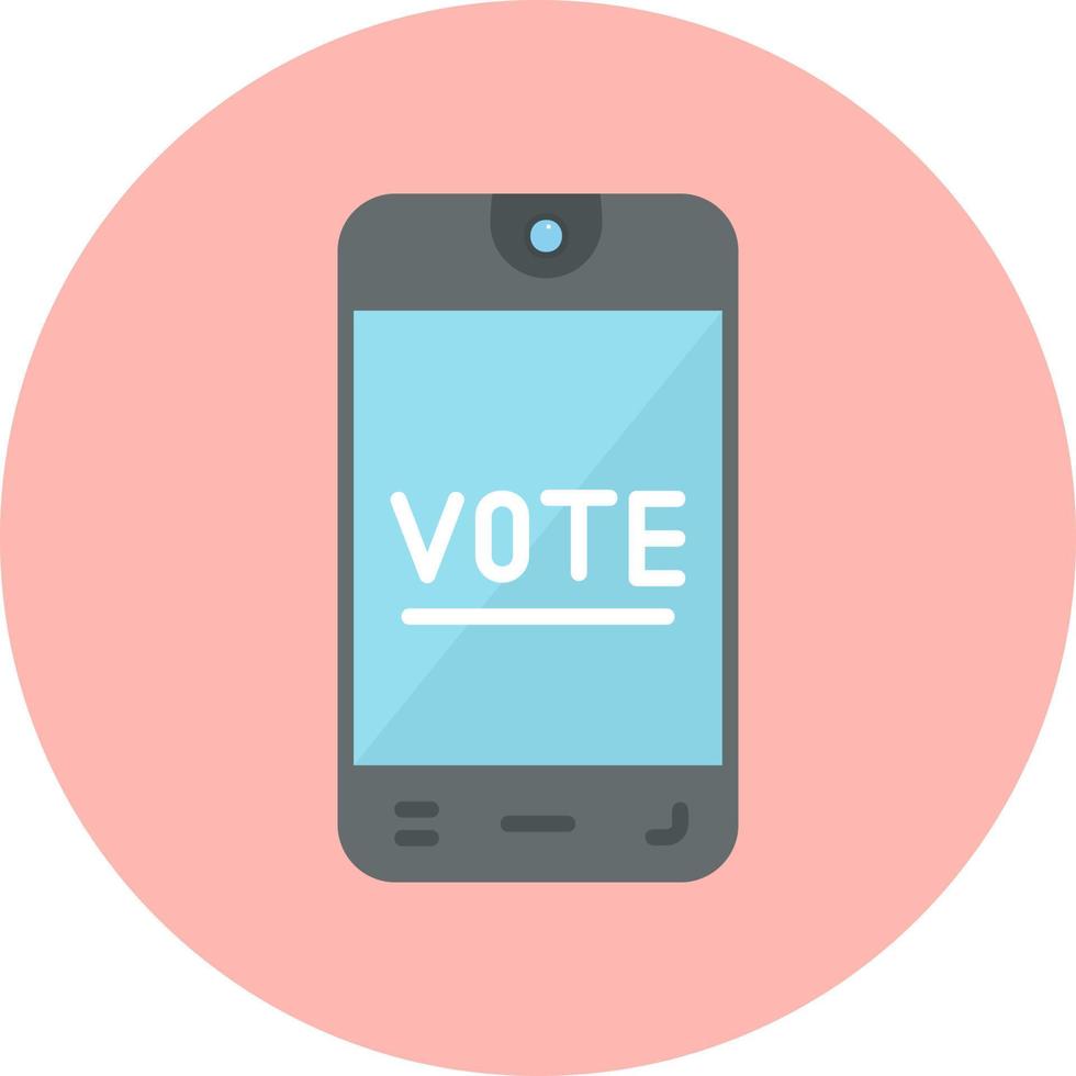 Online Voting Vector Icon